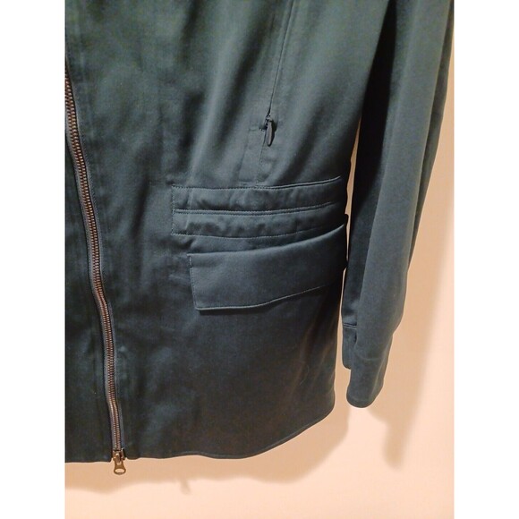 Lululemon &go Cityfarer Anorak Dark Fuel / Heathered Slate Green Jacket Size 4 - Picture 7 of 13